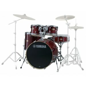YAMAHA SBP2F5 CRAMBERRY RED STAGE CUSTOM BIRCH BATTERIA ACUSTICA ROSSO BORDO SCURO