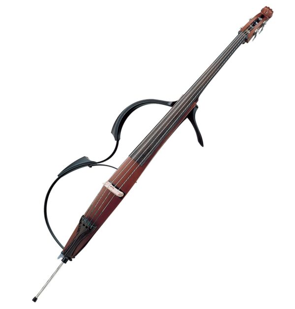 YAMAHA SLB100 CONTRABBASSO SILENT TASTIERA IN PALISSANDRO MANICO IN ACERO E BODY IN ABETE ROSSO E MOGANO
