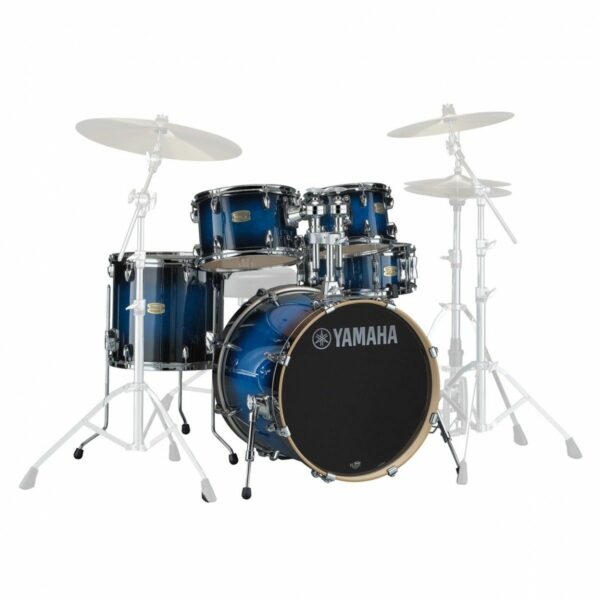YAMAHA STAGE CUSTOM STANDARD 22" BATTERIA ACUSTICA PIATTI E MECCANICHE NON COMPRESI DEEP BLUE SUNBURST