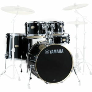 YAMAHA STAGE CUSTOM STANDARD BATTERIA ACUSTICA BK BLACK PIATTI NON COMPRESI COLORE NERO