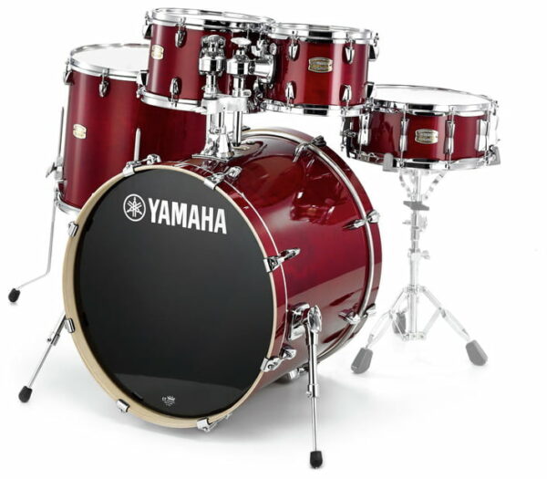 YAMAHA STAGE CUSTOM STANDARD BATTERIA ACUSTICA RD RED PIATTI NON COMPRESI COLORE ROSSO BORDO SCURO