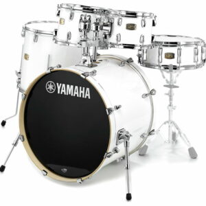 YAMAHA STAGE CUSTOM STANDARD BATTERIA ACUSTICA WH WHITE PIATTI NON COMPRESI COLORE BIANCO