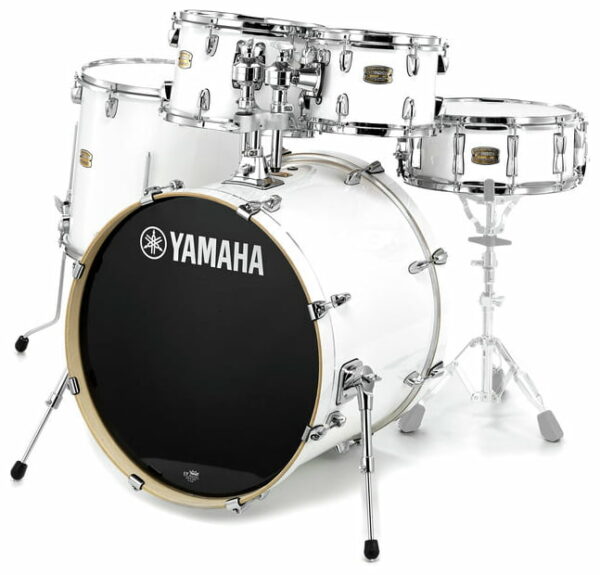YAMAHA STAGE CUSTOM STANDARD BATTERIA ACUSTICA WH WHITE PIATTI NON COMPRESI COLORE BIANCO