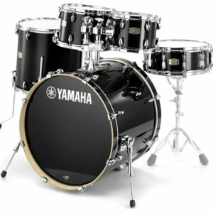 YAMAHA STAGE CUSTOM STUDIO BATTERIA ACUSTICA BK BLACK PIATTI NON COMPRESI COLORE NERO