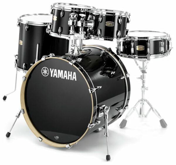 YAMAHA STAGE CUSTOM STUDIO BATTERIA ACUSTICA BK BLACK PIATTI NON COMPRESI COLORE NERO