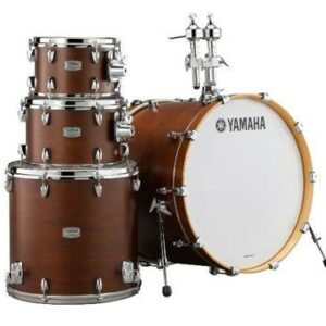 YAMAHA TMP2F4 TOUR CUSTOM CHOCOLATE SATIN BATTERIA ACUSTICA 4 PEZZI CIOCCOLATO SATINATO