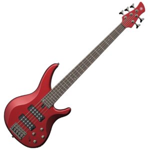 YAMAHA TRBX305 CANDY APPLE RED BASSO ELETTRICO 5 CORDE COLORE ROSSO