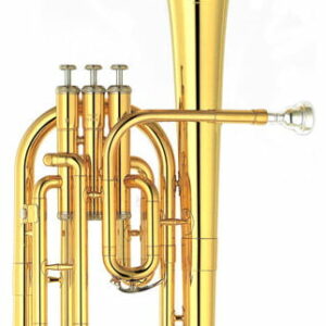 YAMAHA YAH-203 FLICORNO CONTRALTO IN SIB ALTO LACCATO DORATO + CUSTODIA E BOCCAGLIO