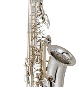 YAMAHA YAS-62S 04 SASSOFONO CONTRALTO PLACCATO ARGENTO IN OTTONE + CUSTODIA E BOCCHINO 4C