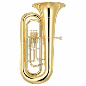 YAMAHA YBB- 201 B-TUBA PLACCATO ORO + CUSTODIA E BOCCAGLIO