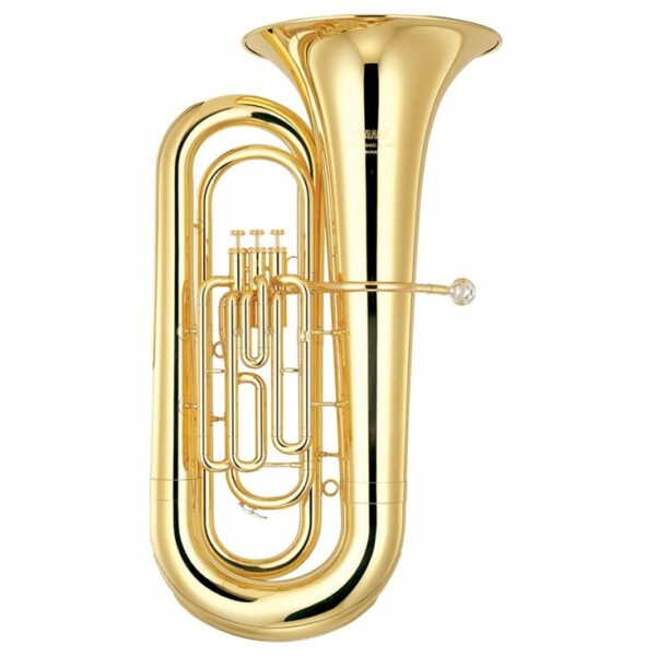 YAMAHA YBB- 201 B-TUBA PLACCATO ORO + CUSTODIA E BOCCAGLIO