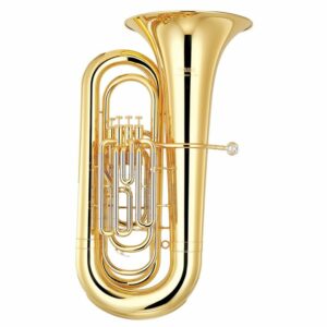 YAMAHA YBB-321 S B-TUBA PLACCATO ORO + CUSTODIA E BOCCAGLIO