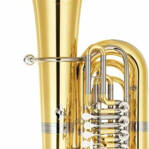 YAMAHA YBB-841 GE TUBA IN SIB IN OTTONE DORATO CHIAVE TUBA Bb DIAMETRO CAMPANA 450mm DORATA