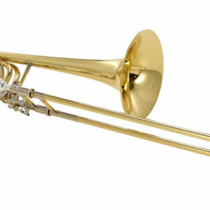 YAMAHA YBL-830 XENO BASS TROMBONE TONO Bb,F,D,Gb LACCATO ORO IN OTTONE + CUSTODIA E BOCCAGLIO