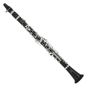 YAMAHA YCL-457 II 22 CLARINETTO IN SIB CORPO IN GRENADILLA PLACCATO IN ARGENTO + CUSTODIA E BOCCHINO