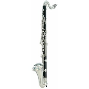 YAMAHA YCL-621 II CLARINETTO BASSO IN SIB CORPO IN GRENADILLA SISTEMA BOEHM + BOCCAGLIO E ASTUCCIO 4C