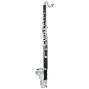 YAMAHA YCL-622 II SLV SILVER CLARINETTO BASSO IN SIB IN DO BASSO COLORE ARGENTO