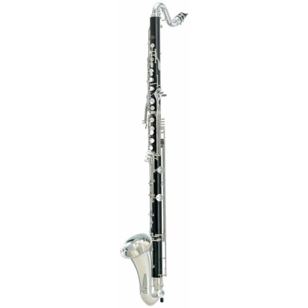 YAMAHA YCL-622 II SLV SILVER CLARINETTO BASSO IN SIB IN DO BASSO COLORE ARGENTO