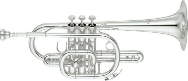 YAMAHA YCR-9435 CORNETTA IN C SILVER PLATED COLORE ARGENTO PLATINATO