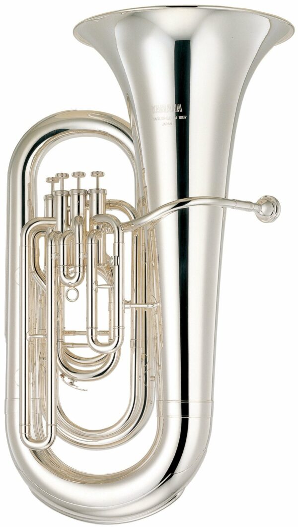 YAMAHA YEB-321 S SILVER TUBA IN EB PLACCATO ARGENTO + CUSTODIA E BOCCAGLIO