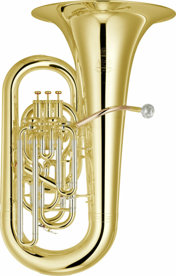 YAMAHA YEB-632G 02 GOLD TUBA IN Eb IN OTTONE CHIAVE TUBA Eb DIAMETRO CAMPANA 446mm COLORE ORO