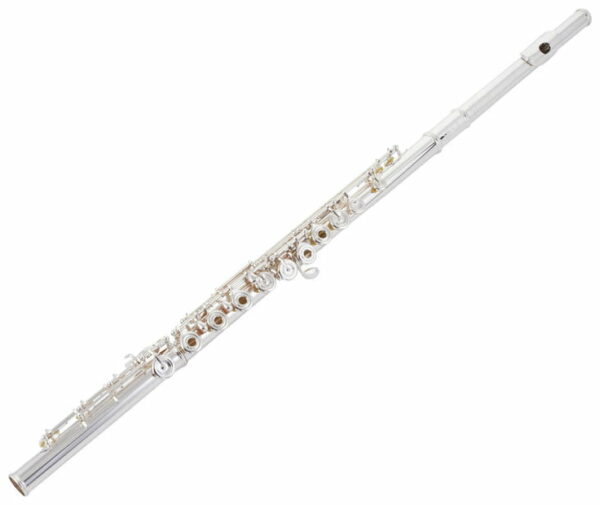 YAMAHA YFL-577H FLAUTO TRAVERSO PLACCATO ARGENTO + CUSTODIA E ACCESSORI