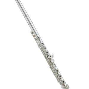 YAMAHA YFL-677 FLAUTO TRAVERSO CHIAVI AD ANELLO PLACCATO IN ARGENTO + CUSTODIA E ACCESSORI
