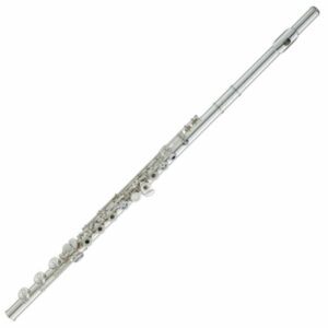 YAMAHA YFL-677H FLAUTO TRAVERSO CHIAVI AD ANELLO PLACCATO IN ARGENTO + CUSTODIA E ACCESSORI