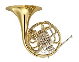 YAMAHA YHR314 II F CORNO FRANCESE LACCATO ORO IN OTTONE + BOCCAGLIO E CUSTODIA