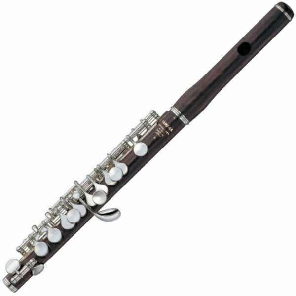 YAMAHA YPC-62 PICCOLO FLUTE FLAUTO CON CORPO IN LEGNO GRENADILLA + CUSTODIA E ACCESSORI