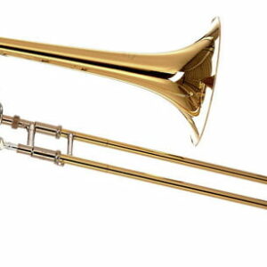 YAMAHA YSL-640 TROMBONE TENORE IN Bb / F LACCATO ORO IN OTTONE + CUSTODIA E BOCCAGLIO