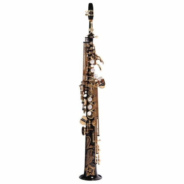 YAMAHA YSS-875 EXB SASSOFONO SOPRANO LACCATO IN NERO + CUSTODIA E BOCCAGLIO