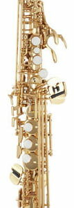 YAMAHA YSS475 II SASSOFONO SOPRANO IN SIB LACCATO ORO IN OTTONE