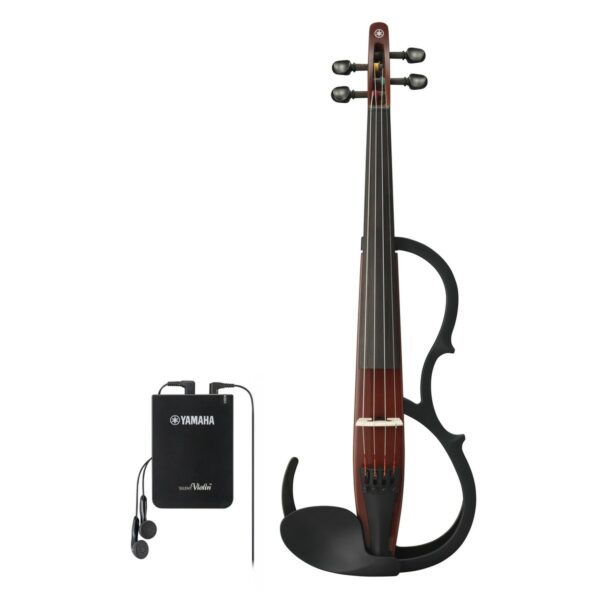 YAMAHA YSV104 SILENT VIOLIN BROWN VIOLINO SILENT MARRONE