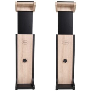 ZAOR MIZA STAND MKIII BLACK OAK COPPIA DI SUPPORTI DA TERRA PER MONITOR DA STUDIO