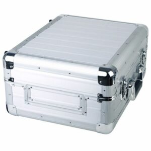 ZOMO CDJ-1 CASE UNIVERSALE MIXER 12″ XT SILVER +PROFILI IN ALLUMINIO +ANGOLI COPERTI +MANIGLIA DI TRASPORTO
