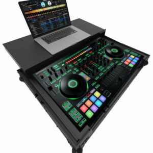 ZOMO DJ808 PLUS NSE FLIGHT CASE PROFESSIONALE PER ROLAND DJ808 + LAPTOP PER PC COLORE NERO