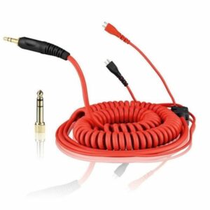 ZOMO HD25 CAVO DI RICAMBIO DELUXE PER SENNEHISER HD 25 A SPIRALE 3.5 MT ROSSO