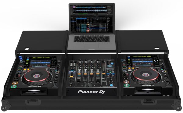 ZOMO SET2900 MK2 PLUS NSE FLIGHTCASE PROFESSIONALE PER DJ PER 2 CDJ2000 + 1 DJM900 + LAPTOP PER PC
