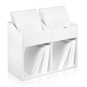 ZOMO VS-BOX200/2 WH BOX PORTA VINILI IN LEGNO COLORE BIANCO