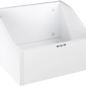 ZOMO VS-BOX100/1 WH BOX PORTA VINILI IN LEGNO COLORE BIANCO