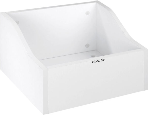 ZOMO VS-BOX100/1 WH BOX PORTA VINILI IN LEGNO COLORE BIANCO