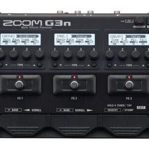 ZOOM G3N PEDALIERA MULTI EFFETTO E SIMULATORE CABINET E AMPLIFICATORI PER CHITARRA