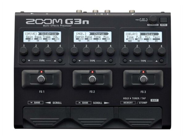 ZOOM G3N PEDALIERA MULTI EFFETTO E SIMULATORE CABINET E AMPLIFICATORI PER CHITARRA