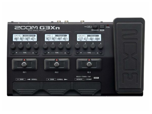 ZOOM G3XN PEDALIERA MULTI EFFETTO E SIMULATORE CABINET E AMPLIFICATORI PER CHITARRA CON PEDALE DI ESPRESSIONE