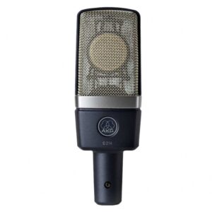 AKG C214 MICROFONO STUDIO E LIVE A CONDENSATORE LARGO DIAFRAMMA VOCE E STRUMENTI