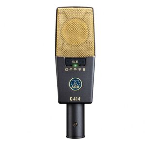 AKG C414-XLII MICROFONO A CONDENSATORE DA STUDIO LARGO DIAFRAMMA 9 DIAGRAMMI POLARI MULTI PATTERN