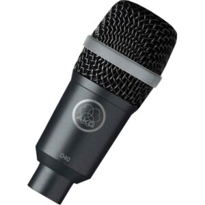 AKG D40 MICROFONO DINAMICO CARDIOIDE PER BATTERIA PERCUSSIONI FIATI E AMPLIFICATORI PER STRUMENTI