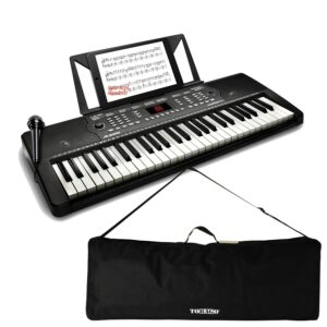 Alesis harmony 54 con leggio e alimentatore