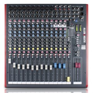 ALLEN&HEATH ZED16FX MIXER PASSIVO + 3 CANALI STEREO + EQUALIZZATORE 3 BANDE + 10 INGRESSI MICROFONO / LINEA MONO